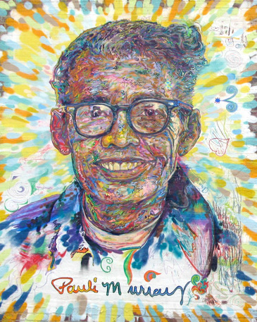 Pauli Murray mural
