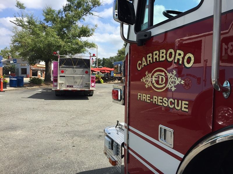 Engine-1 and Pink Heals Breast Cancer Awareness Engine